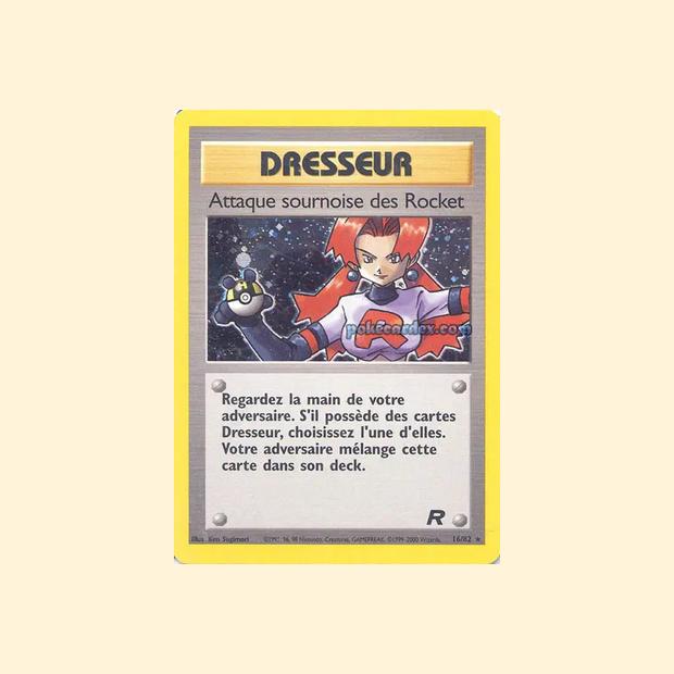Carte Pokémon Attaque sournoise des Rocket 016/82 - Team Rocket - Français