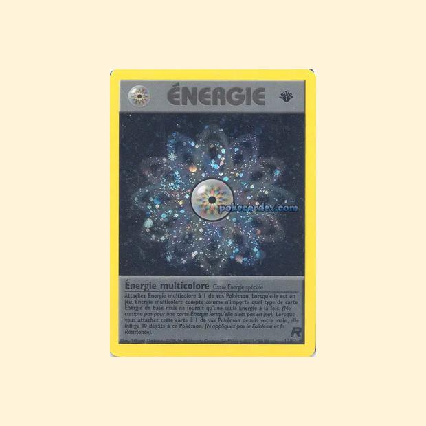 Carte Pokémon Énergie Multicolore 017/82 - Team Rocket - Français