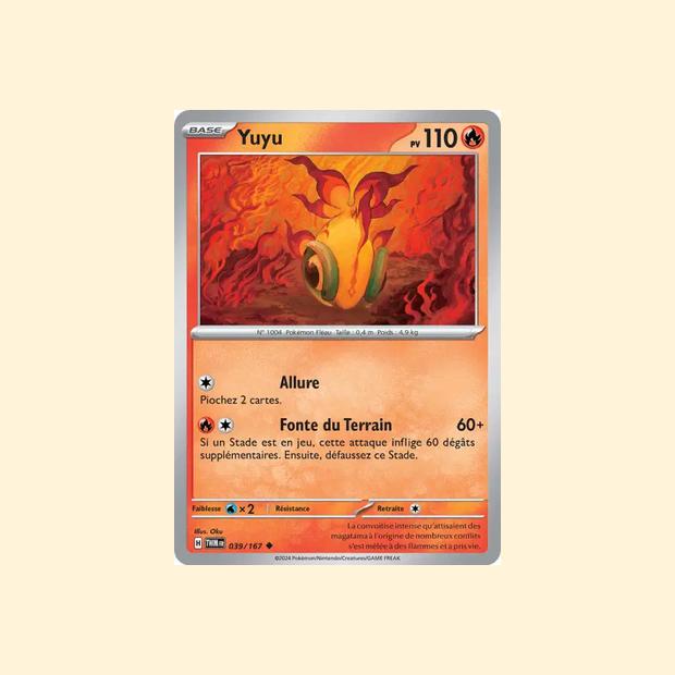 Carte Pokémon Yuyu 039/167 - Mascarade Crépusculaire - Français