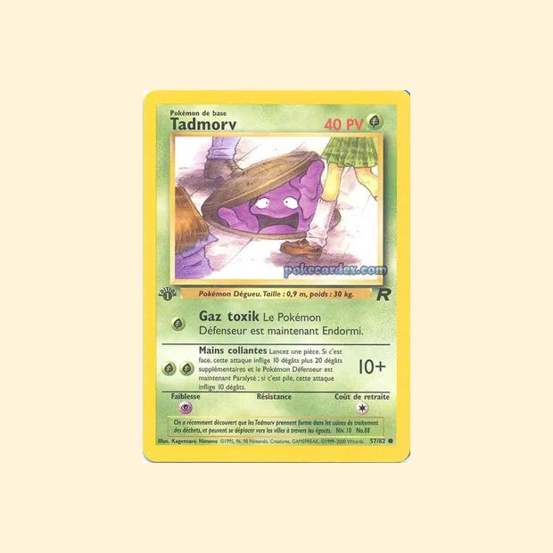 Carte Pokémon Tadmorv 057/82 - Team Rocket - Français