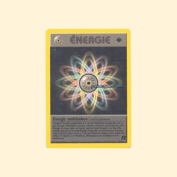 Carte Pokémon Énergie Multicolore 080/82 - Team Rocket - Français