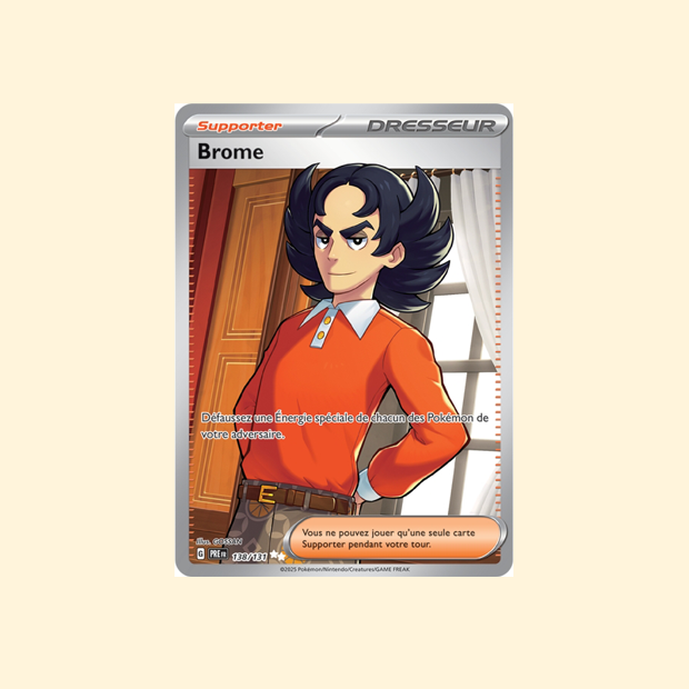 Carte Pokémon Brome PRE 138/180 - Évolutions Prismatiques - Français