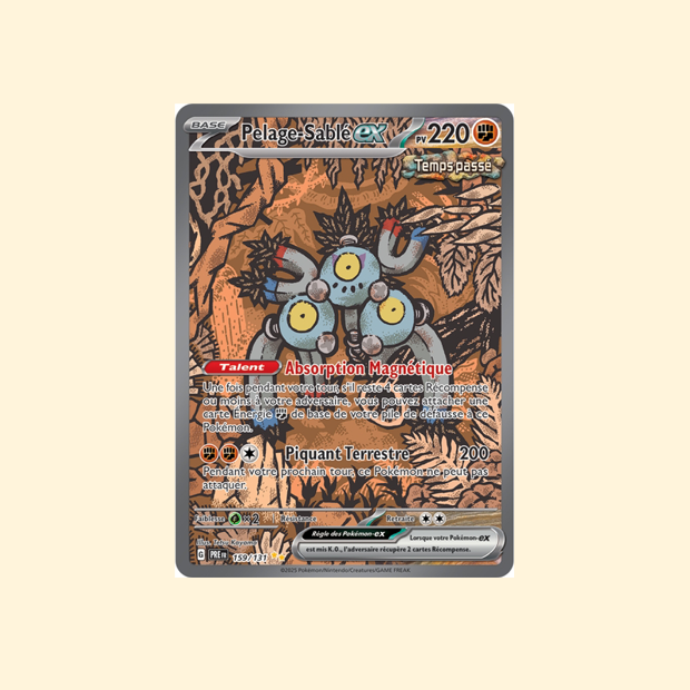 Carte Pokémon Pelage-Sablé ex PRE 159/180 - Évolutions Prismatiques - Français