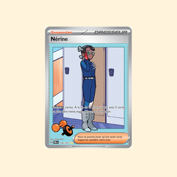 Carte Pokémon Nérine PRE 170/180 - Évolutions Prismatiques - Français