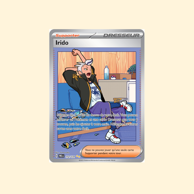 Carte Pokémon Irido PRE 172/180 - Évolutions Prismatiques - Français