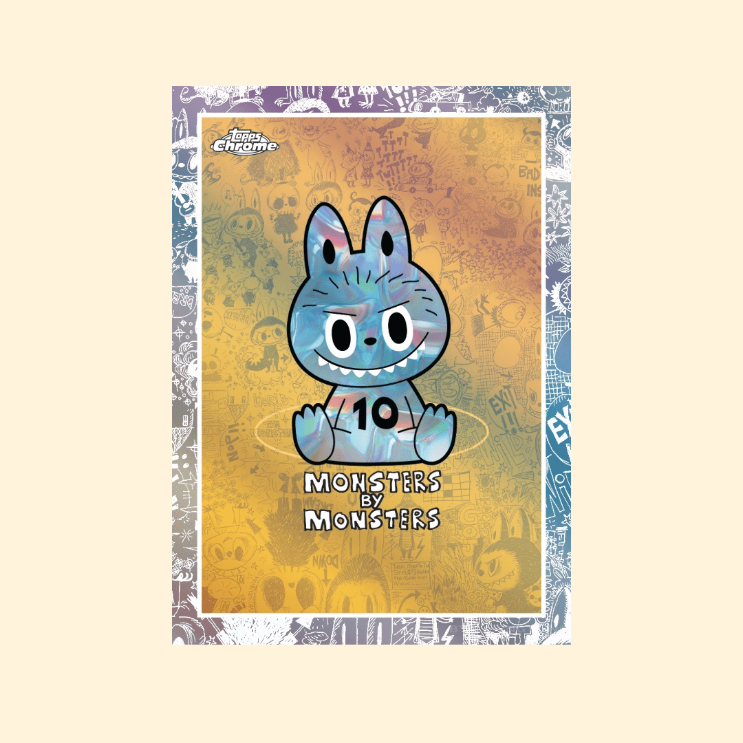 2025 Topps Chrome® Labubu 10th Anniversary – The Monsters (Labubu)