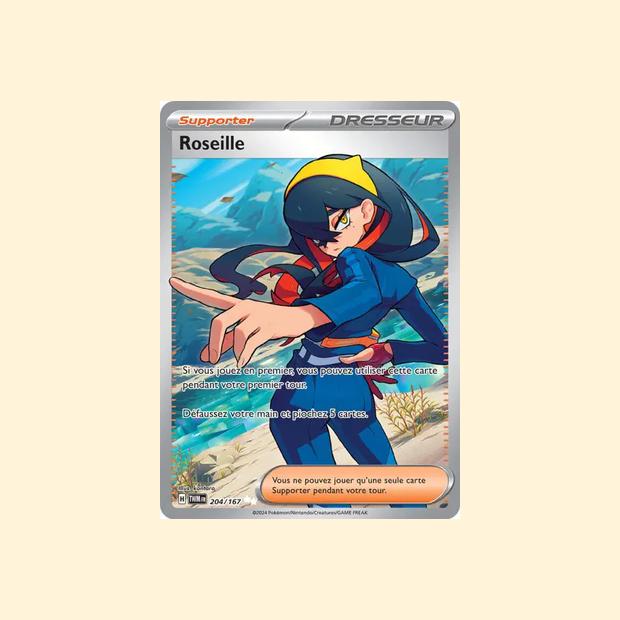 Carte Pokémon Roseille 204/167 - Mascarade Crépusculaire - Français