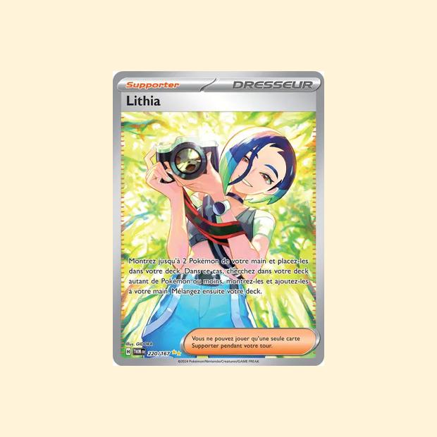 Carte Pokémon Lithia 220/167 - Mascarade Crépusculaire - Français