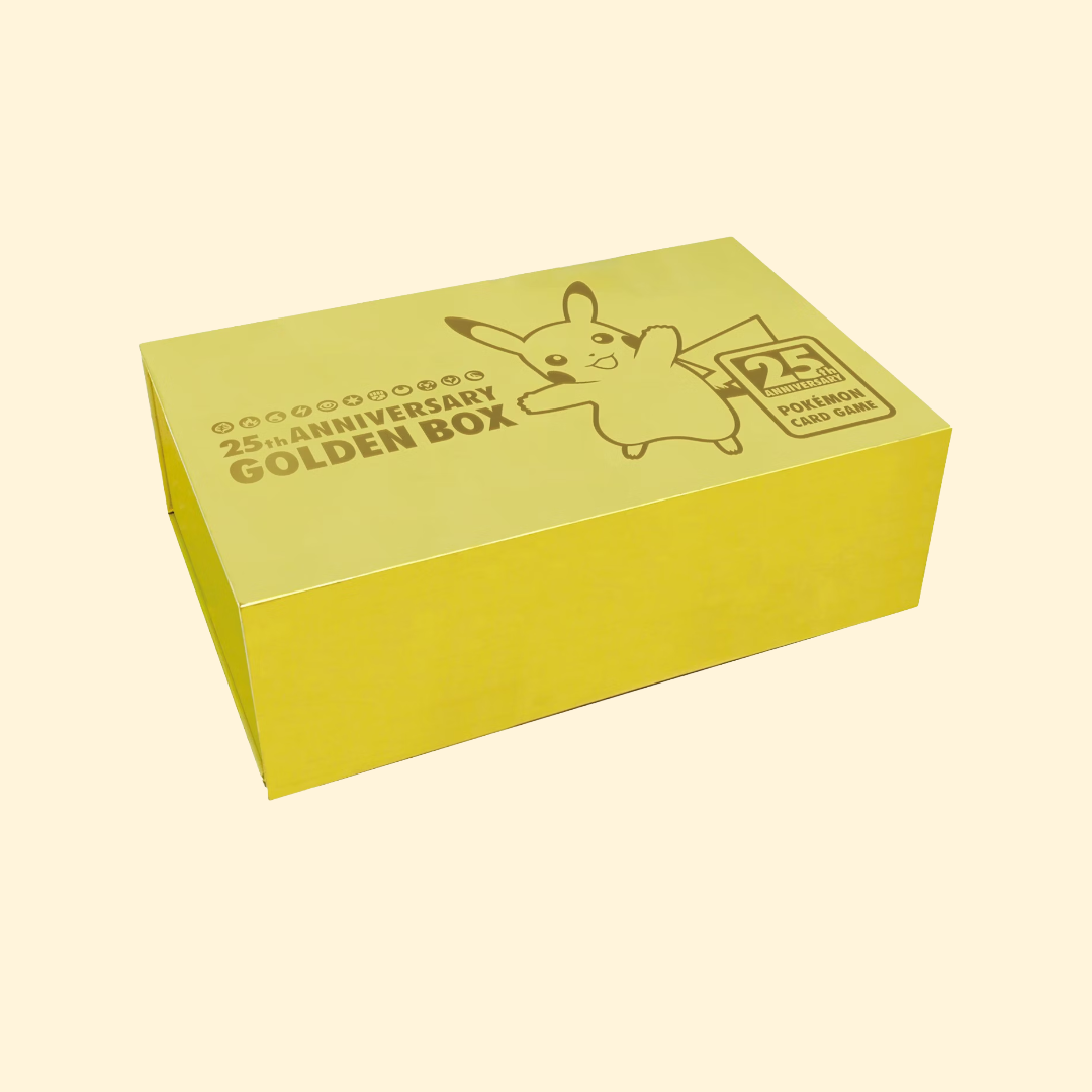 Coffret Pikachu Limited Edition Japanese Golden Box Sword & Shield 25th