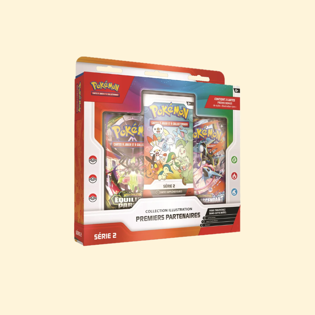 Pokémon - Collection Illustration Premiers Partenaires - Série 2