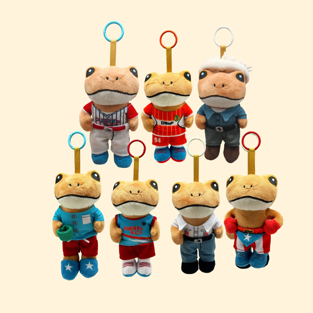 Peluche porte clefs surprise Sapo Concho – Edition limitée par Bad Bunny