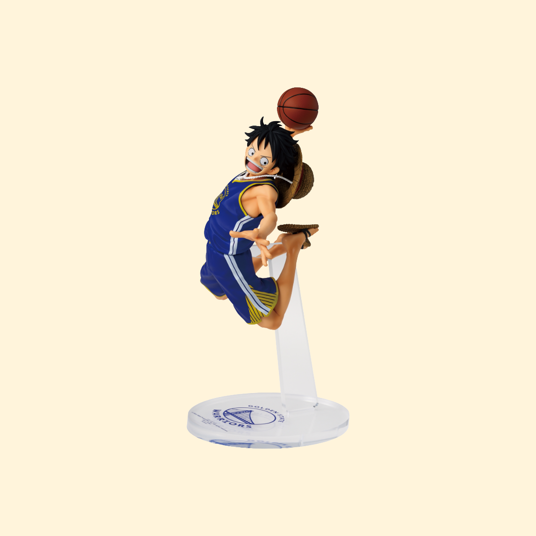 (Précommande) Figurine Monkey D. Luffy x NBA – Golden State Warriors – One Piece