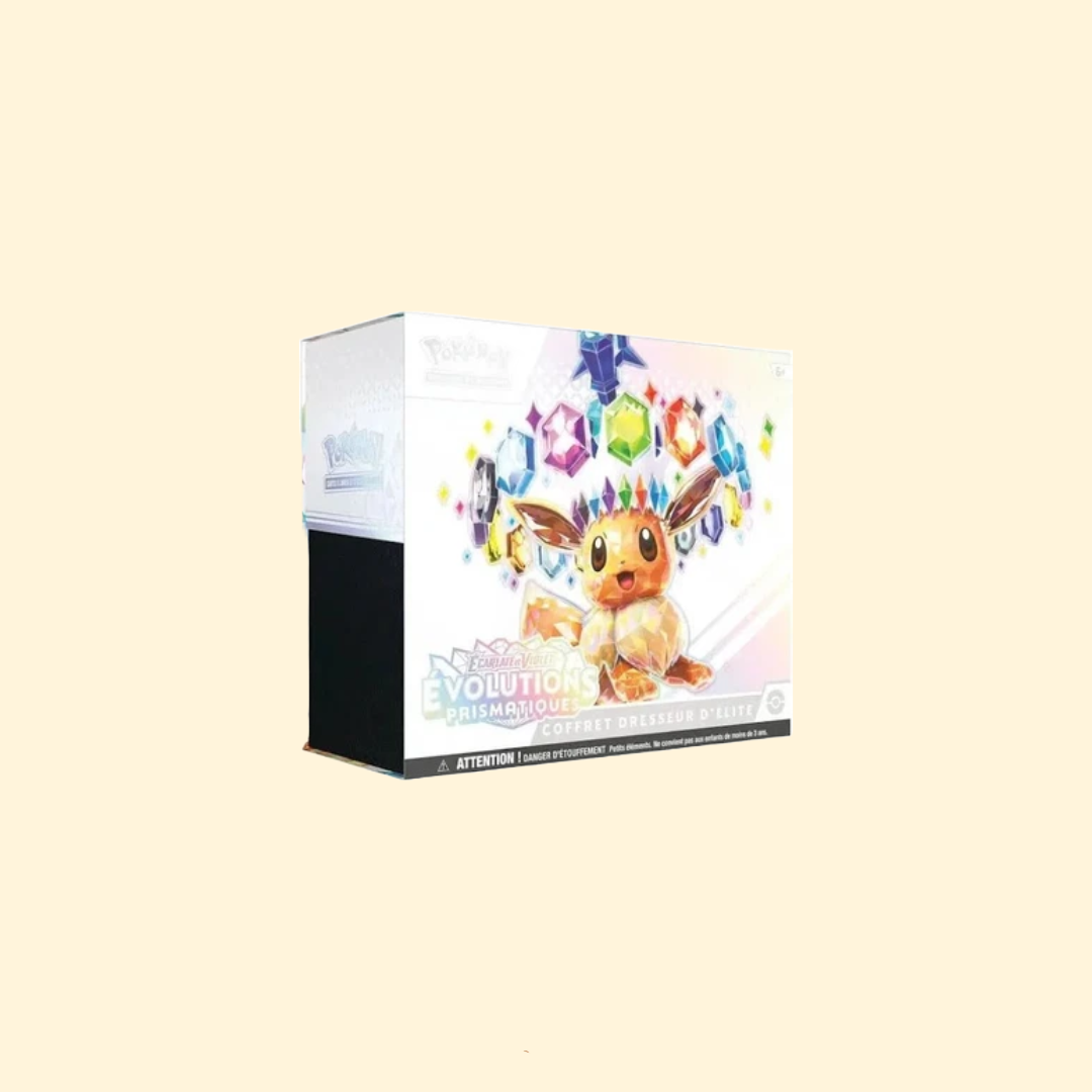Coffret Dresseur d'Élite Pokémon EV08.5 Évolutions Prismatiques - français