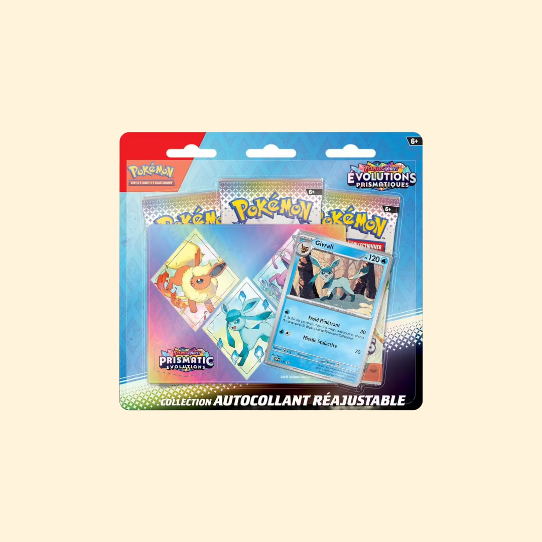 Tripack Pokémon Givrali - EV08.5 Évolutions Prismatiques - Français