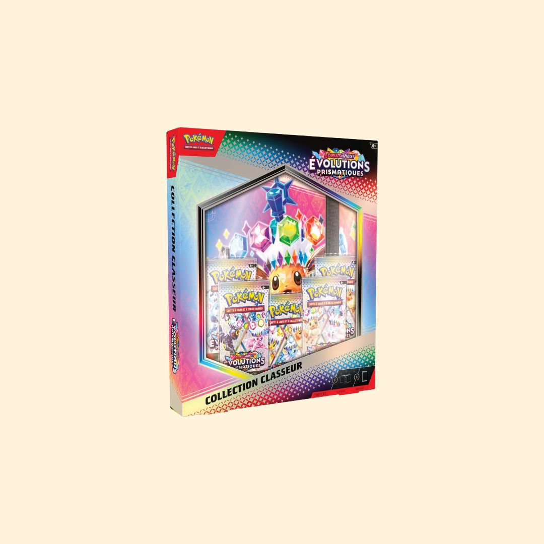 Coffret Classeur Pokémon EV08.5 Évolutions Prismatiques - français