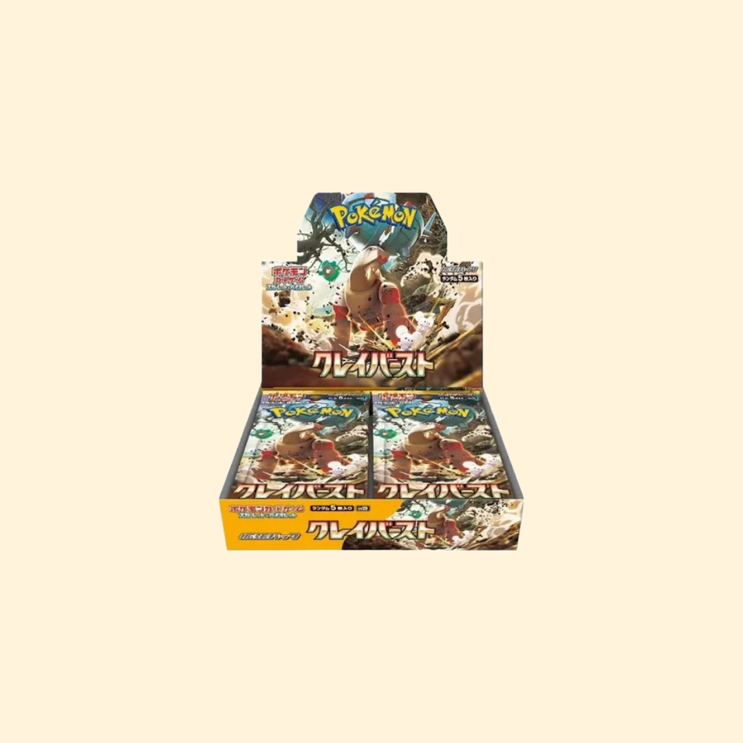 Display Pokémon SV2D Clay burst - Japonais