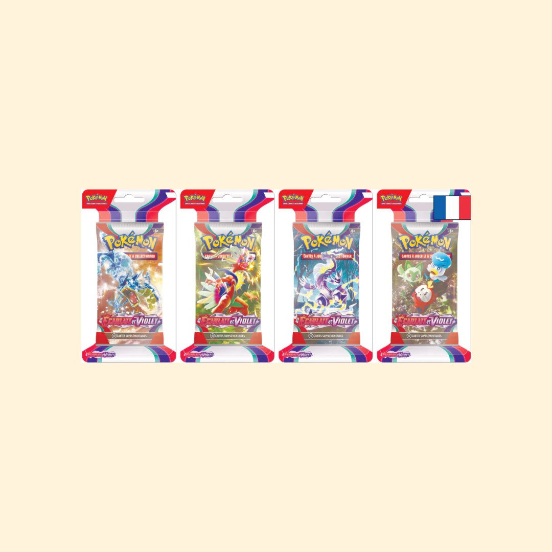 Booster Blister EV01 Écarlate et Violet – Illustration Aléatoire - Français