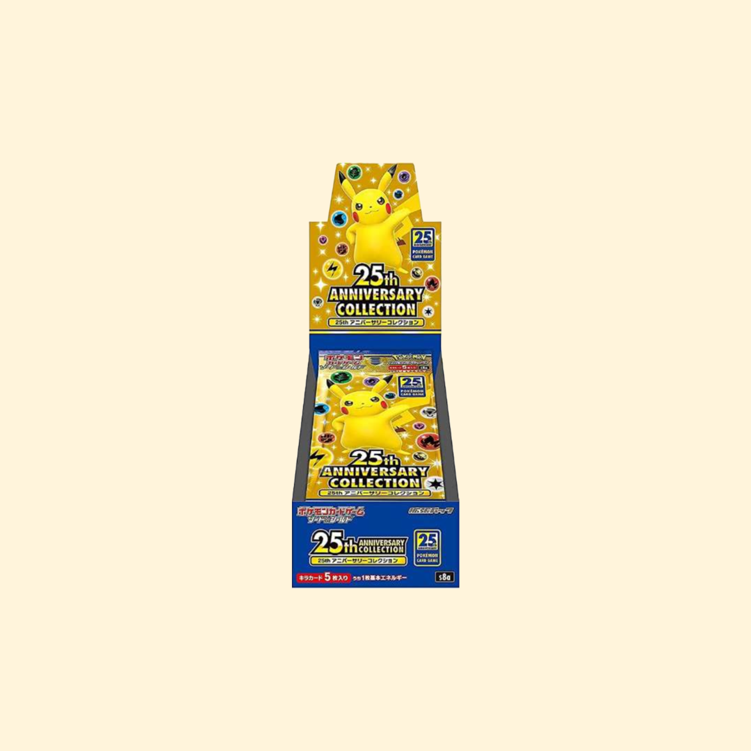 Display Pokémon S8A 25th Anniversary celebrations - Japonais