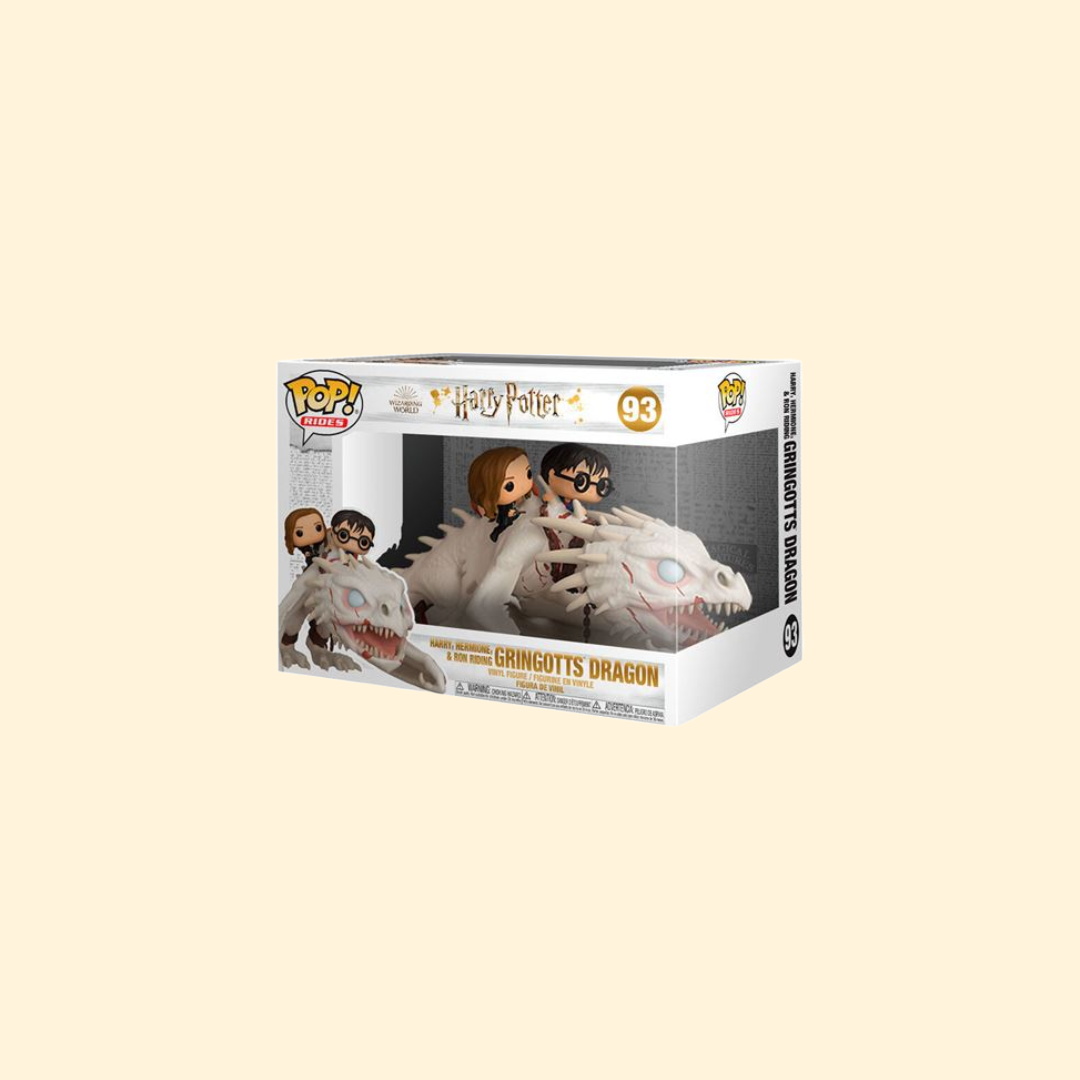 Figurine Funko Pop Ukrainian Ironbelly & Harry, Ron et Hermione