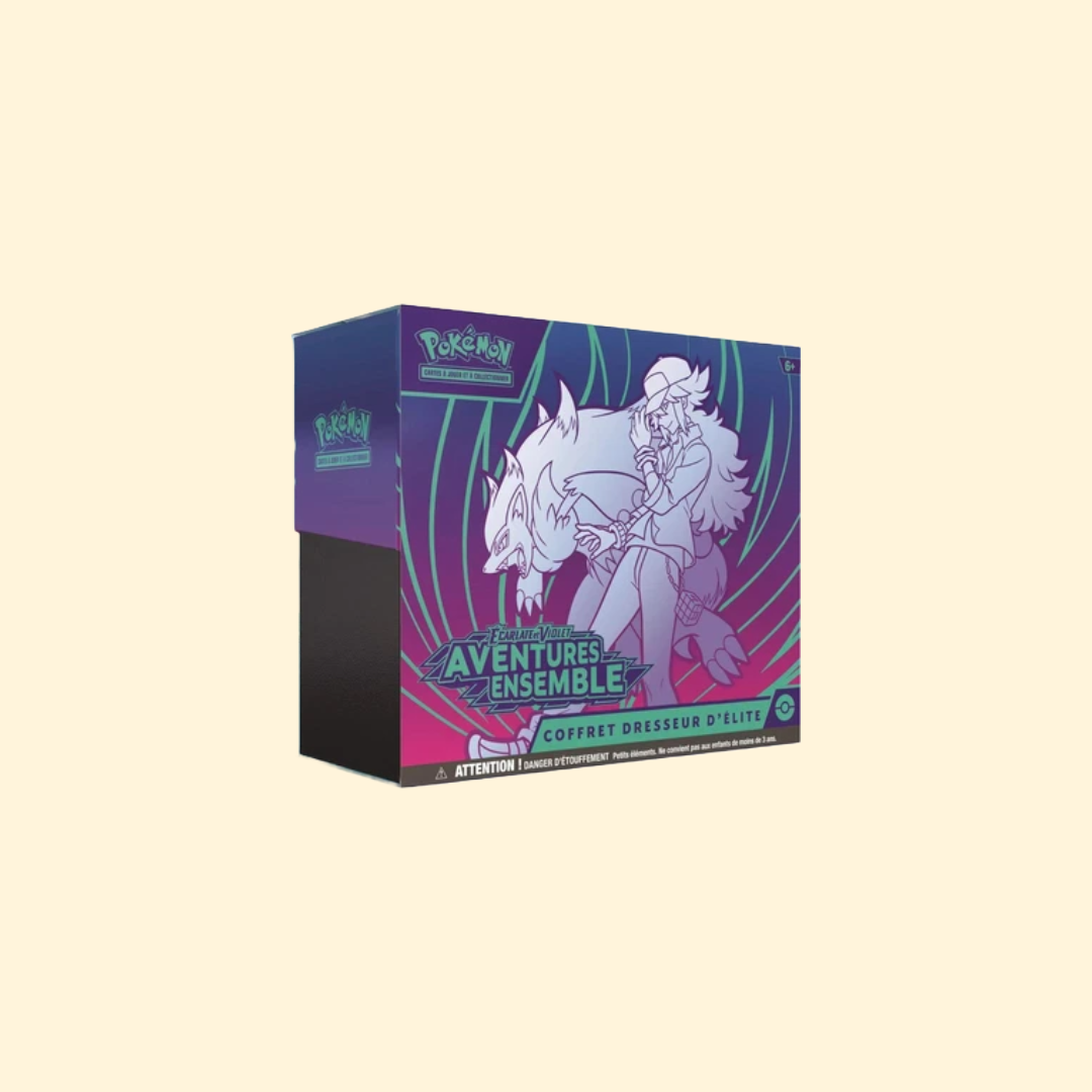 Coffret Dresseur d'Élite Pokémon EV09 Aventures Ensemble - français