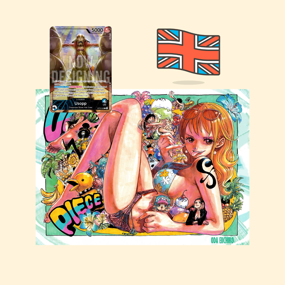 Nami & Usopp One Piece OP10-042 Promo Official Limited Vol 3 Playmat