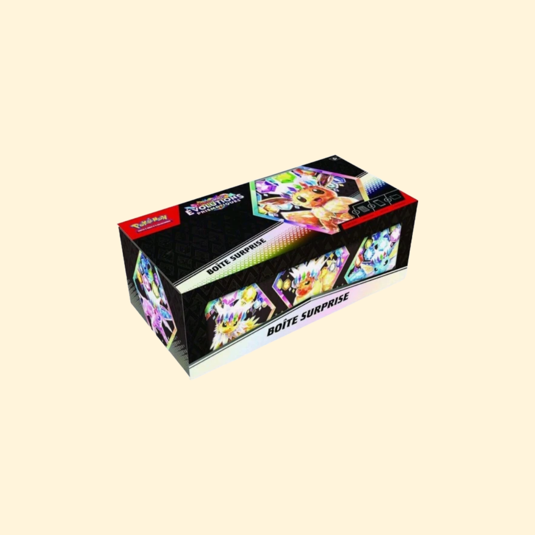 Coffret surprise Pokémon EV08.5 Évolutions Prismatiques - français