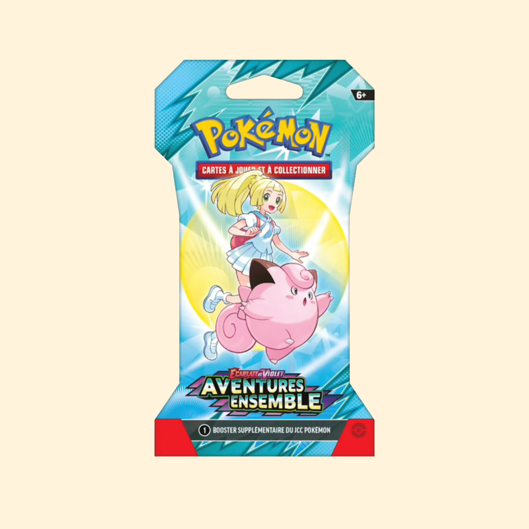 Booster Blister Pokémon aventure ensemble (EV09) Fr