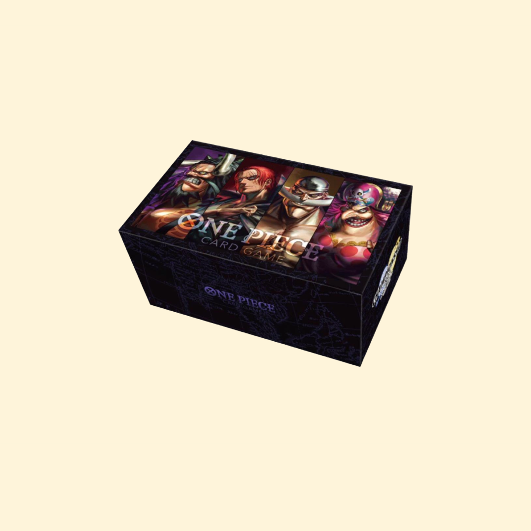 BANDAI ONE PIECE CARD GAME – Official Limited Championship Set 2023 Playmat + Storage Box + Carte Promo