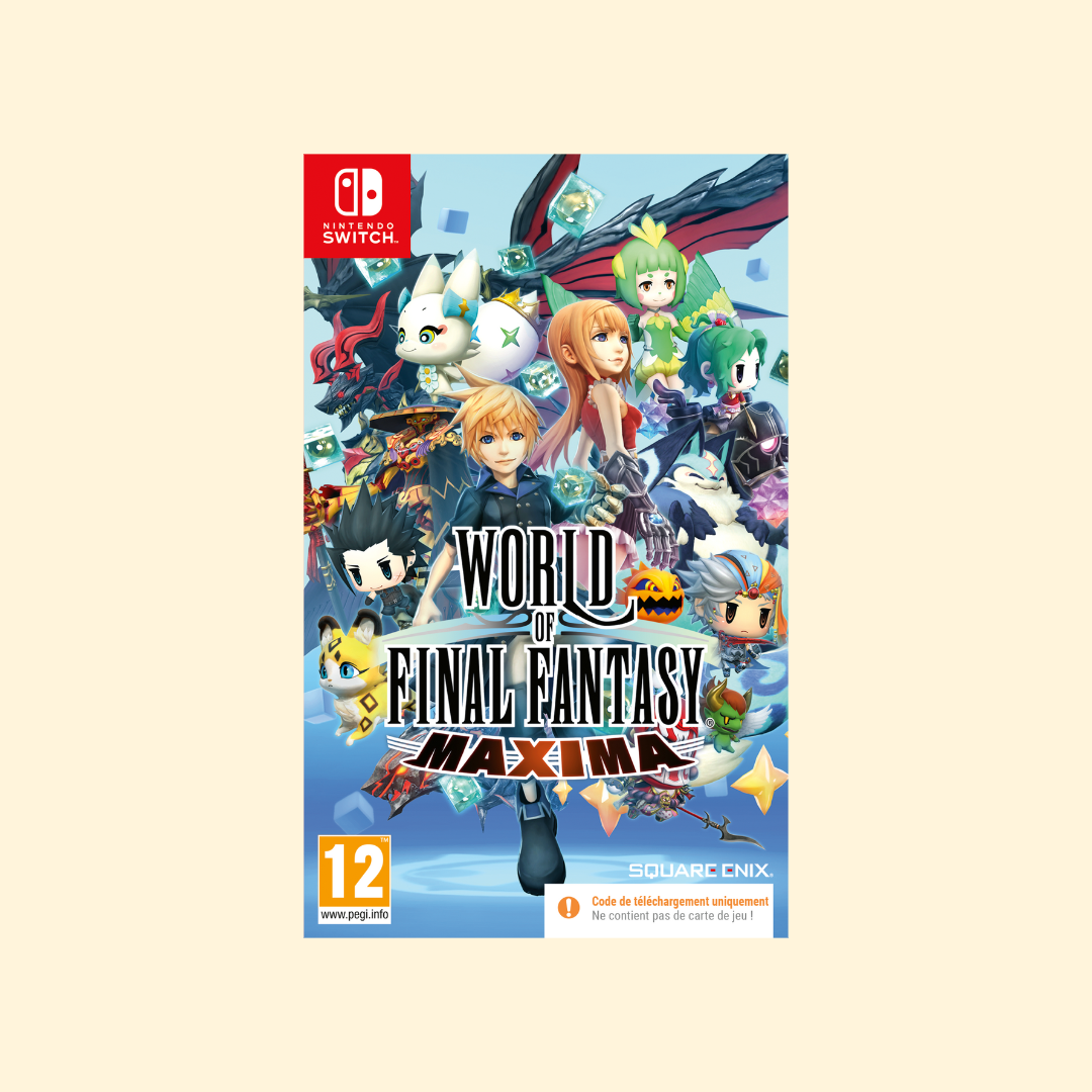 World of Final Fantasy Maxima code in box – Nintendo Switch