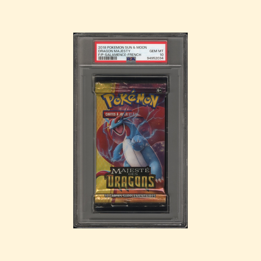 Booster Pokémon Majesté des Dragons - Drattak - PSA 10 Gem Mint (Pop 2) SL07,5