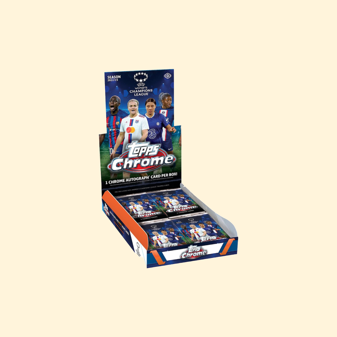 Display Topps Chrome - UEFA Womens Champions League 2022/23 - Anglais