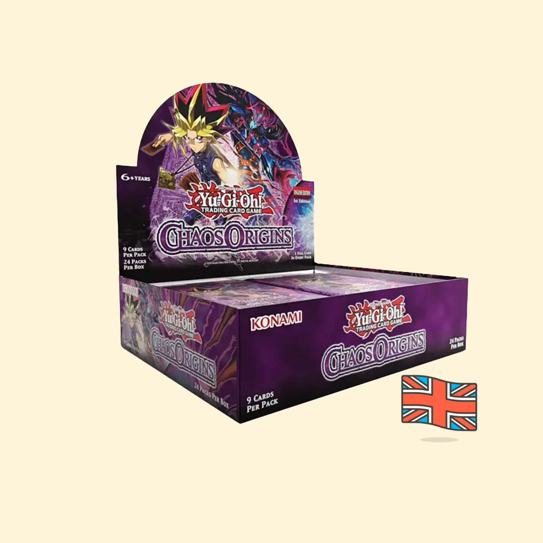 (précommande) Display YU-GI-OH! de 24 Boosters chaos origins - Anglais