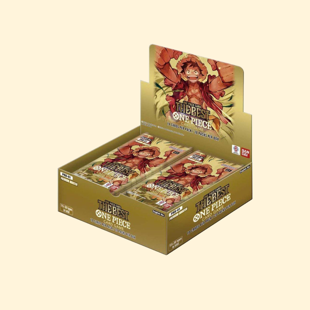 Display One Piece - PRB 01 The Best - Anglais