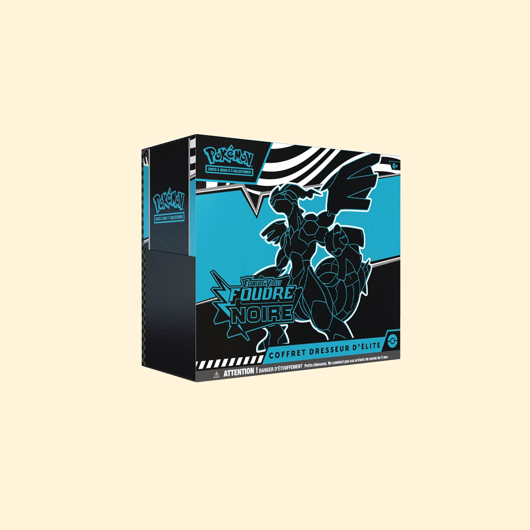 Coffret Dresseur d'Élite ETB Pokémon Foudre Noir (EV10.5) 🇫🇷
