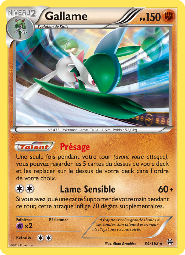 Carte Pokémon Gallame 84 Impulsion Turbo