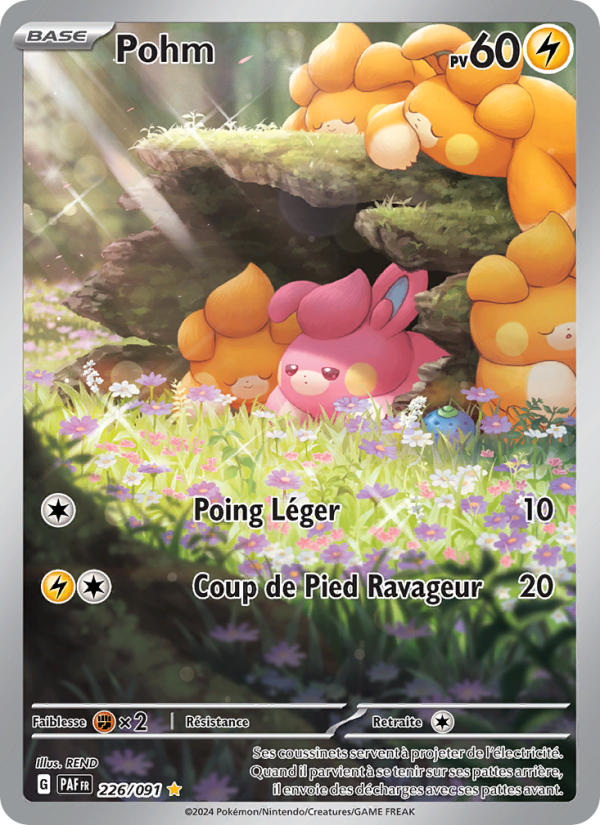 Carte Pokémon Pohm 226 Destinées de Paldea