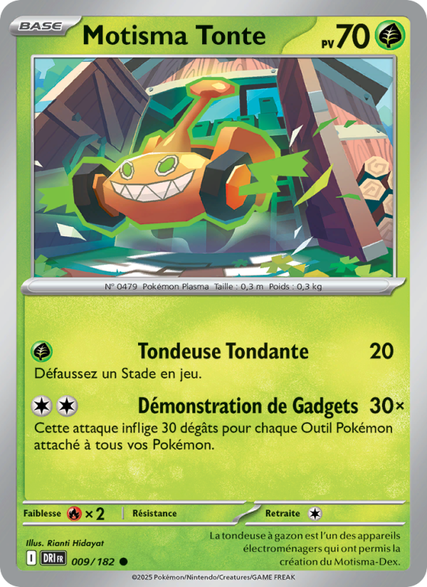 Carte Pokémon Motisma Tonte 009 Rivalités Destinées