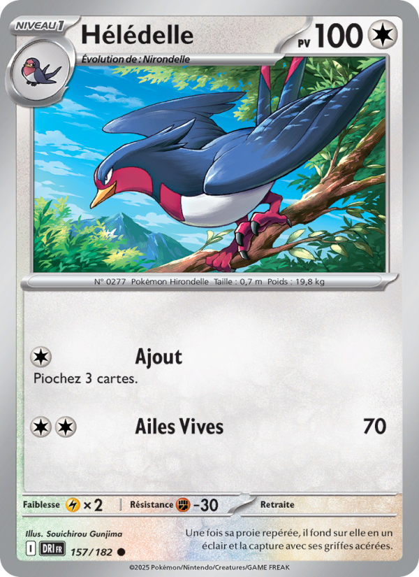 Carte Pokémon Hélédelle 157 Rivalités Destinées