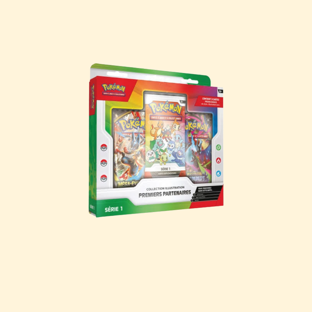 Pokémon - Collection Illustration Premiers Partenaires - Série 1