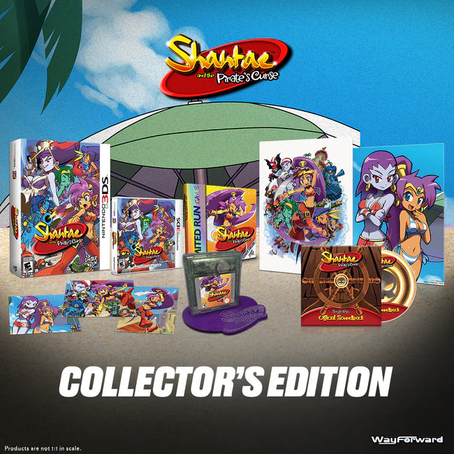 Shantae and the Pirate's Curse 3DS Collector's Edition - Limited Run Games