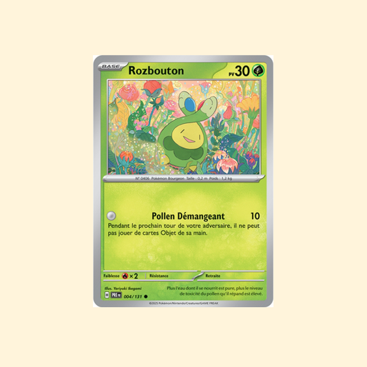 Carte Pokémon Rozbouton PRE 004/180 - Évolutions Prismatiques - Français