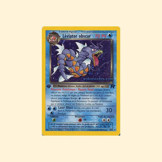 Carte Pokémon Léviator obscur 008/82 - Team Rocket - Français