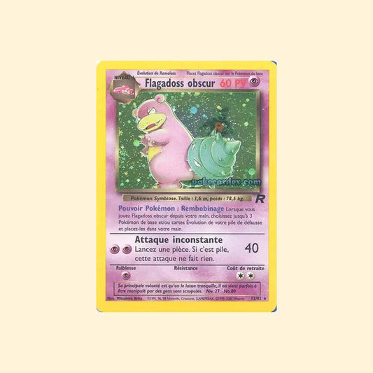 Carte Pokémon Flagadoss obscur 012/82 - Team Rocket - Français