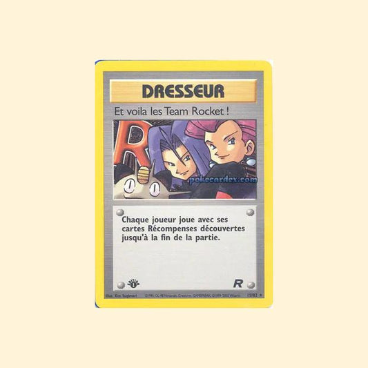 Carte Pokémon Et voilà les Team Rocket ! 015/82 - Team Rocket - Français