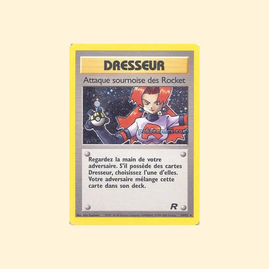 Carte Pokémon Attaque sournoise des Rocket 016/82 - Team Rocket - Français