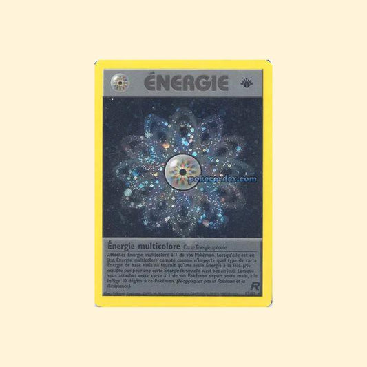 Carte Pokémon Énergie Multicolore 017/82 - Team Rocket - Français