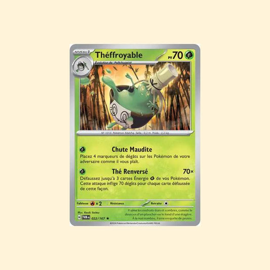Carte Pokémon Théffroyable 022/167 - Mascarade Crépusculaire - Français