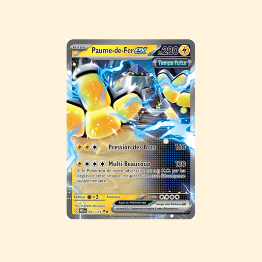 Carte Pokémon Paume-de-Fer ex PRE 031/180 - Évolutions Prismatiques - Français