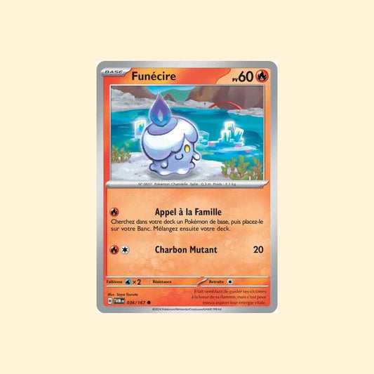 Carte Pokémon Funécire 036/167 - Mascarade Crépusculaire - Français