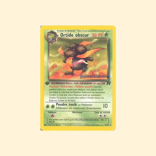 Carte Pokémon Ortide obscur 036/82 - Team Rocket - Français